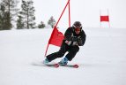 kalnų slidinėjimo Baltijos taurė. Treniruotės