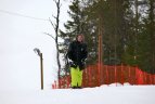 kalnų slidinėjimo Baltijos taurė. Treniruotės