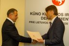 KKSD pagerbti Lietuvos jėgos trikovės atletai