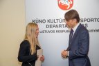 KKSD pagerbti Lietuvos jėgos trikovės atletai