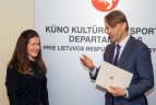 KKSD pagerbti Lietuvos jėgos trikovės atletai