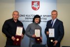 Kultūrizmo ir kūno rengybos atstovų pagerbimas KKSD