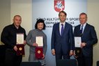 Kultūrizmo ir kūno rengybos atstovų pagerbimas KKSD