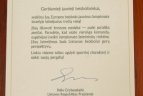 Renginio akimirka.