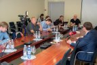 KKSD vadovų susitikimas su žurnalistais.