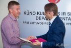 KKSD pagerbti Europos žaidynių prizininkai.