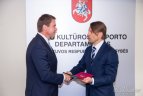 KKSD pagerbti Europos žaidynių prizininkai.