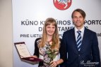 KKSD pagerbti Europos žaidynių prizininkai.