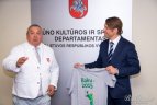 KKSD pagerbti Europos žaidynių prizininkai.