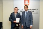Apdovanojimai Kūno kultūros ir sporto departamente