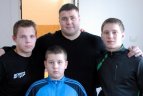 M. Mizgaičio taurėje kovojo imtynininkai iš trijų šalių