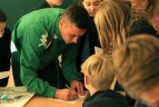 Vilniaus „Žalgirio“ futbolininkai dalijosi sveikos mitybos patirtimi