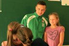 Vilniaus „Žalgirio“ futbolininkai dalijosi sveikos mitybos patirtimi