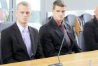 Sostinės savivaldybėje irkluotojus sveikino Vilniaus vicemeras, buvęs irkluotojas Jonas Pinskus.