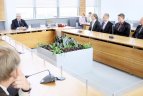 Irkluotojų pagerbimas Vilniaus savivaldybėje.