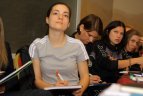 Futbolo teisėjoms surengtas seminaras Kaune.