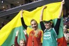 JAV lietuviai NBA rungtynėse.