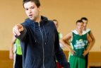 M. Kalnietis dalijo patarumus „Sprite talentų kovos“ finalininkams.
