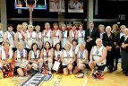 2010 02 28.  Vilniaus moterų krepšinio klubas "Kamanė" švenčia savo 15 metų jubiliejų.