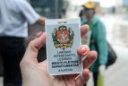 Prieš stadiono griovimą protestavo nedidelė grupelė žmoni