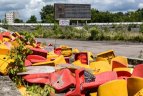 Prieš stadiono griovimą protestavo nedidelė grupelė žmoni