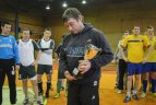 Dvi dienas VDU salėje vyko fanų futbolo turnyras