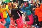 Didžiausios Lietuvoje parduotuvės "Sportland" atidarymas.