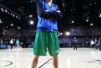 Lietuvis D. Kumelis dalyvavo NBA "Visų žvaigždžių" savaitgalyje.