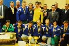 Lietuvos komandų imtynių čempionato Kuršėnuose akimirkos.