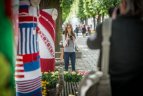 Laisvės alėja pasipuošė prieš golbolo čempionatą