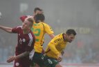 Latvija - Lietuva 1:0.