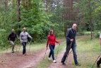 Druskininkuose mokėsi šiaurietiško ėjimo