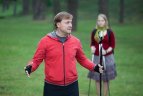 Druskininkuose mokėsi šiaurietiško ėjimo