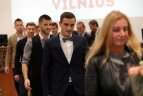 "Žalgirio" futbolininkai atvežė iškovotą LFF taurę į Vilniaus savivaldybę