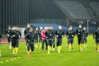 Bosnių ir lietuvių treniruotės prieš antradienio vakaro dvikovą