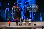LTOK prezidentei Dainai Gudzinevičiūtei Buenos Airėse įteiktas IOC apdovanojimas „Moteris ir sportas“.