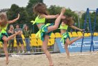Lietuvos moterų paplūdimio čemionato III etapas Vilniuje.