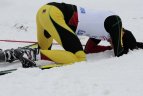 Lietuvos slidinėjimo čempionato pirmasis turas.