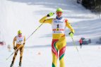 Slidininkai varžėsi sprinto varžybose