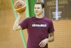 "Lietkabelio" treniruotė.