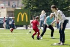 Tarptautinis vaikų futbolo turnyras „McDonald‘s Cup“ Vilniuje.