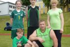Šeimų futbolo turnyras Marijampolėje