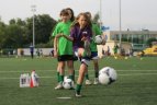 Futbolo festivalio vaikų globos namams akimirka