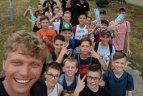 Šią vasarą M.Kuzminskas vėl rengė vasaros krepšinio stovyklą vaikams.