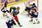 2012 04 04. Ledo ritulio pasaulio U18 čempionatas. Lietuva - Olandija 5:3