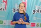 Marijampolėje vyko apskrities mergaičių futbolo žaidynės "Ladygolas"