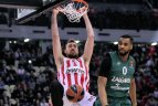 Pirėjo "Olympiakos" (Graikija) - Kauno "Žalgiris" 68:72