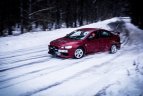 "Nemuno žiedo" sprinto ir slalomo čempionato trasą dengė storas sniego sluoksnis.