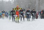 Lietuvos orientavimosi sporto slidėmis čempionatas Visagine.