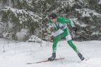 Lietuvos orientavimosi sporto slidėmis čempionatas Visagine.